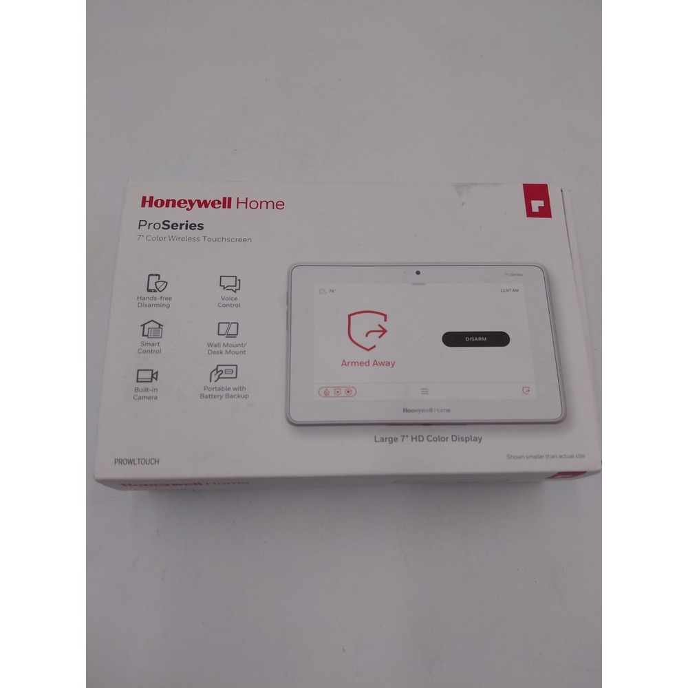 Honeywell Home PROWLTOUCH ProSeries 7" Wireless Touchscreen Alarm Panel